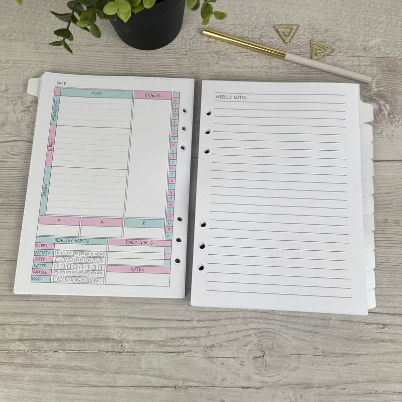 A5 Deluxe Planner Inserts - Make It Happen - Inserts