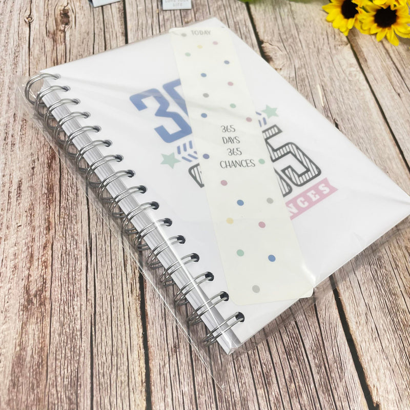 12 Month Journal - 365 Chances Cover + Bookmark